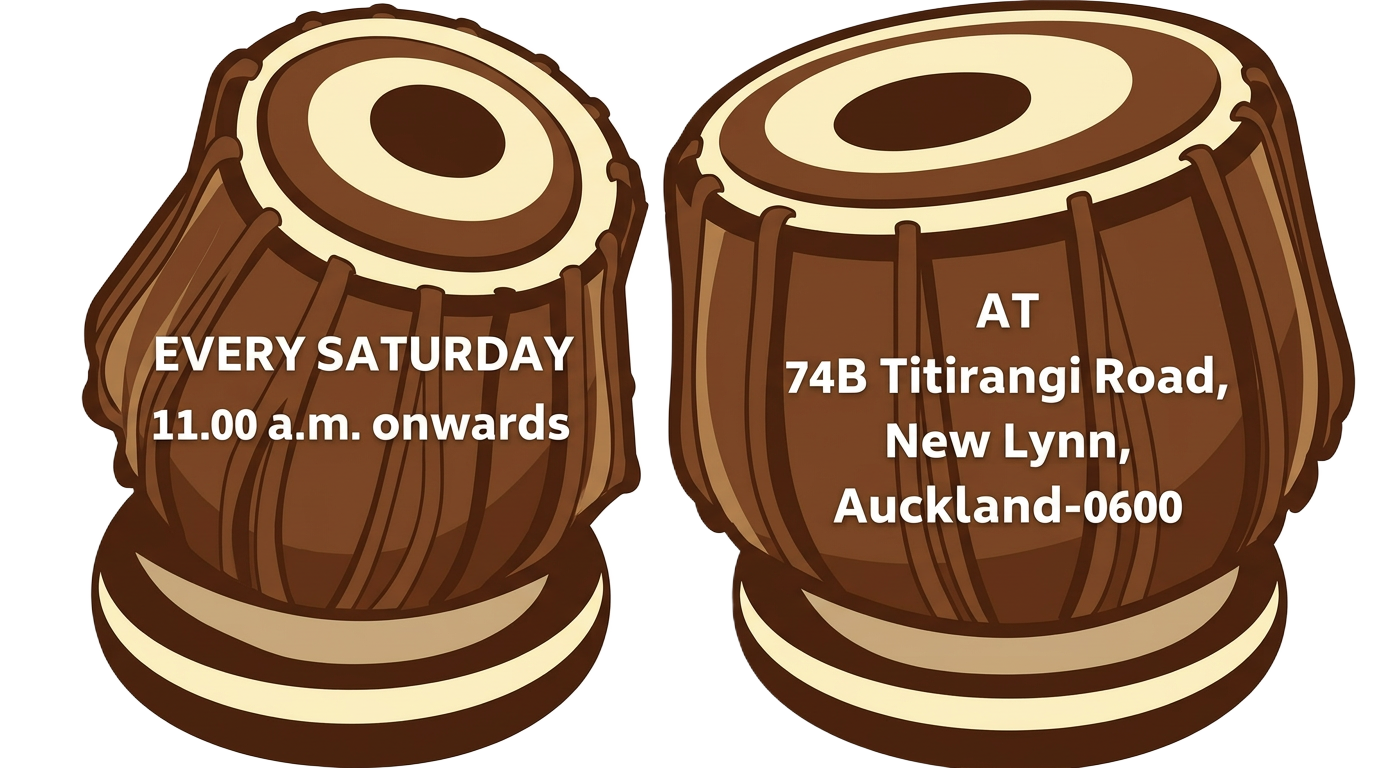 Every Saturday 11.00 a.m. onwards at 74B Titirangi Road, New Lynn, Auckland 0600
